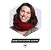 Tough Headwear Chunky Cable Knit Infinity Scarf Stay Warm & Stylish Year Round - Circle Loop Scarves for Women & Men