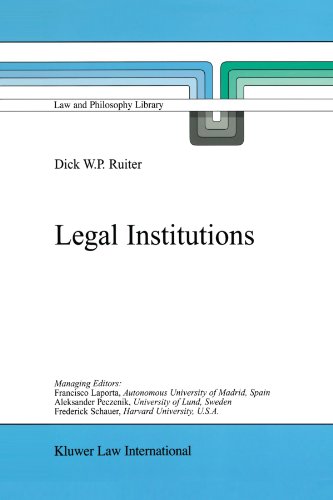 Legal Institutions (Law and Philosophy Library)