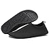 CIOR Men Women and Kids Quick-Dry Water Shoes darkweight Aqua Socks For Beach Pool Surf Yoga Exercise ,CT18,black,44.45