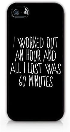 iPhone 8 Plus - Cream Cookies - TPU Case - Hard Rubber Case - Quote Phone Case - Quotes - I Worked Out An Hour - Fun - Funny - Sassy