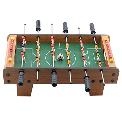 Leiyini Mini Tabletop Foosball Table 20-inch Foosball Soccer Table Game Arcade Room Playfield Sports Competition Soccer Game Table Indoor & Outdoor Soccer Game Kids Adults Toy