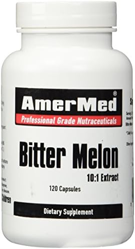 Bitter Melon Extract 600mg, 120 Capsules by AmerMed