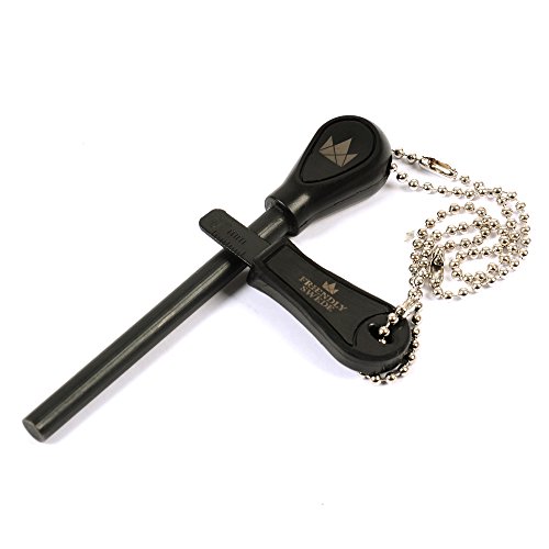 The Friendly Swede Fire Starter for Survival Ferro Rod Fire Starter