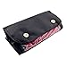 Large Capacity 4-Layer Roll-up Travel Storage Bag Foldable Toiletry Bags Organizer Cosmetic Makeup Bag Pouch with a Flexible Hanging Hook (Black)