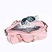 Ativafit Women Gym Bag with Shoes Compartment Sports Swim Travel Overnight Duffels Pink