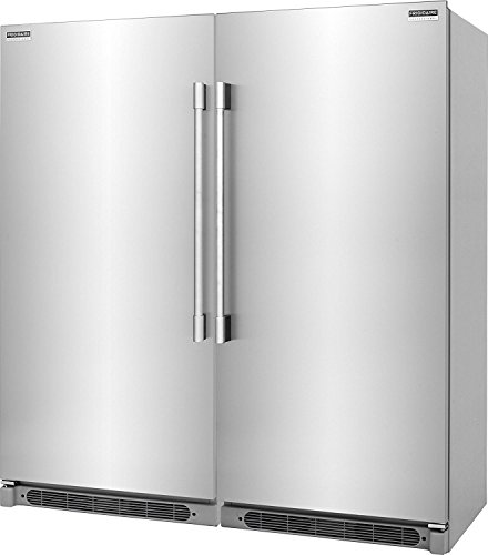 2 Frigidaire+Professional+Refrigerator+Freezer+Stainless