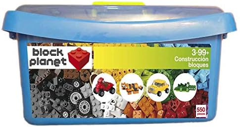 PT Caja Bloques compatibles con Lego 550 Piezas: Amazon.es: Juguetes y juegos