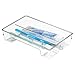InterDesign Rain Bathroom Storage Drawer Organizer for Dental Supplies, Clear