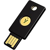 Yubico - YubiKey 5 NFC - Multi-Factor authentication (MFA) Security Key and passkey, Connect via USB-A or NFC, FIDO Certified