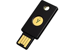 Yubico - YubiKey 5 NFC - Multi-Factor authentication (MFA) Security Key and passkey, Connect via USB-A or NFC, FIDO Certified