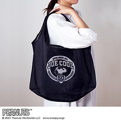 GLOW(グロー) 2021年9月号：7/28発売【雑誌付録】JOE COOL 50周年！スヌーピー 軽量マルシェバッグ