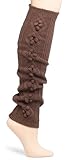 HUE Women's Cable Rib Leg Warmer