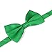 Green Bow Tie for Men St. Patrick's Day Bow Ties Leprechaun Bowtie