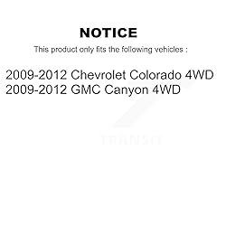 Front Wheel Bearing And Hub Assembly Pair For