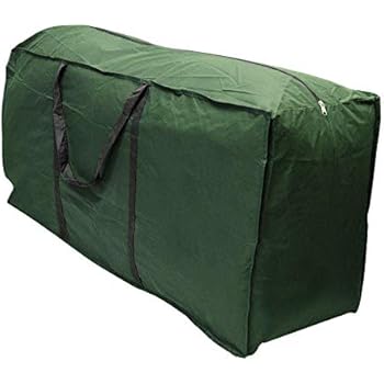 Linkool Outdoor Patio Furniture Seat Cushions Storage Bag with Zipper and Handles 68x30x20 Inches Waterproof