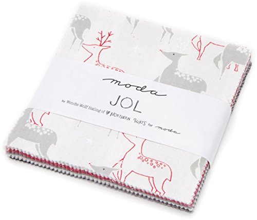 JOL Charm Pack By Wenche Wolff Hatling of Northern Quilts; 42 - 5