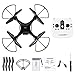 ALLCACA S28W RC Drone 2.4Ghz 6-Axis Gyro 4CH Remote Control Quadcopter with Altitude Hold, 3D Flips, Headless Mode, One Key Return for Kids & Beginners (without Camera)