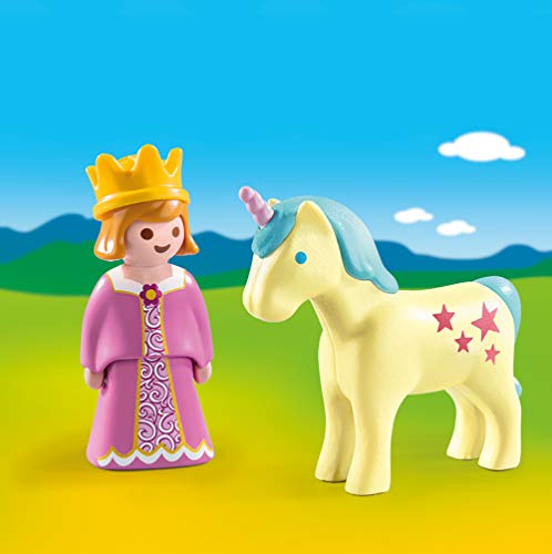 PLAYMOBIL 70127 1.2.3. Prinzessin mit Einhorn, ab 18 Monaten, bunt, one Size – Bild 3