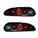 SPPC Taillights Dark Smoke Assembly Set For Chevrolet Camaro - (Pair) Driver Left and Passenger Right Side Replacement