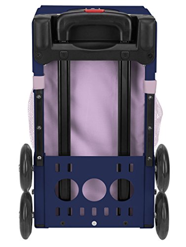 Zuca Wild & Free Sport Insert Bag and Navy Blue Frame with Flashing Wheels - Thumbnail 3