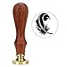 Feathers Wax Seal Stamp, Yoption Vintage Retro Sealing Stamp for Wedding Invitations