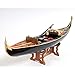 Old Modern Handicrafts Venetian Gondola - Boat Model Made from Premium Wood - Exquisite Nautical Décor for Home & Office - 23.0L x 6.0W x 8.0H Inches