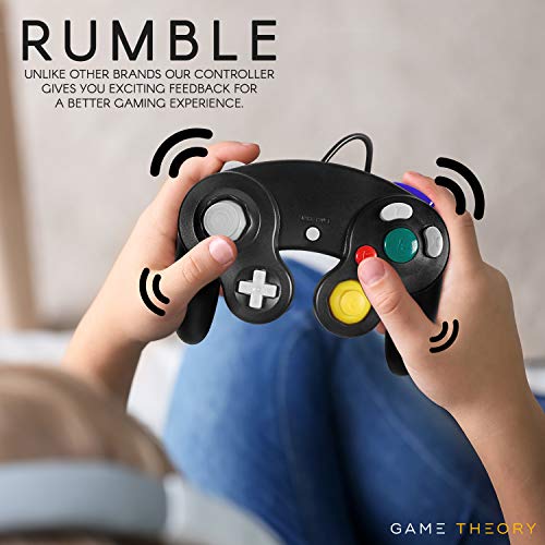 image for Game Theory Nintendo Gamecube Bundle w/ Wired Controller (+ Rumble), D