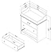 South Shore Aviron Changing Table with Drawers, Blueberry