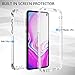 SKYLMW Case for Galaxy S10E Case,Shockproof Dual Layer High Impact Bumper Protection Plastic & Soft TPU with Built in Screen Protector Cover for Galaxy S10E 2019(5.8 inch),Clear