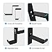Headset Hook Holder Headphone Hanger, iMangoo Universal PC Gaming Headset Hanger Mount Earphone Stand Adjustable Desk Clamp USB Cable Earbuds Hook Organizer for Apple Watch Headphone Blackthumb 2