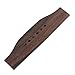 1pc Saddle Thru Rosewood Bridge for Acoustic Guitar