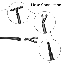 Windshield Washer Nozzles Kit Replacement for