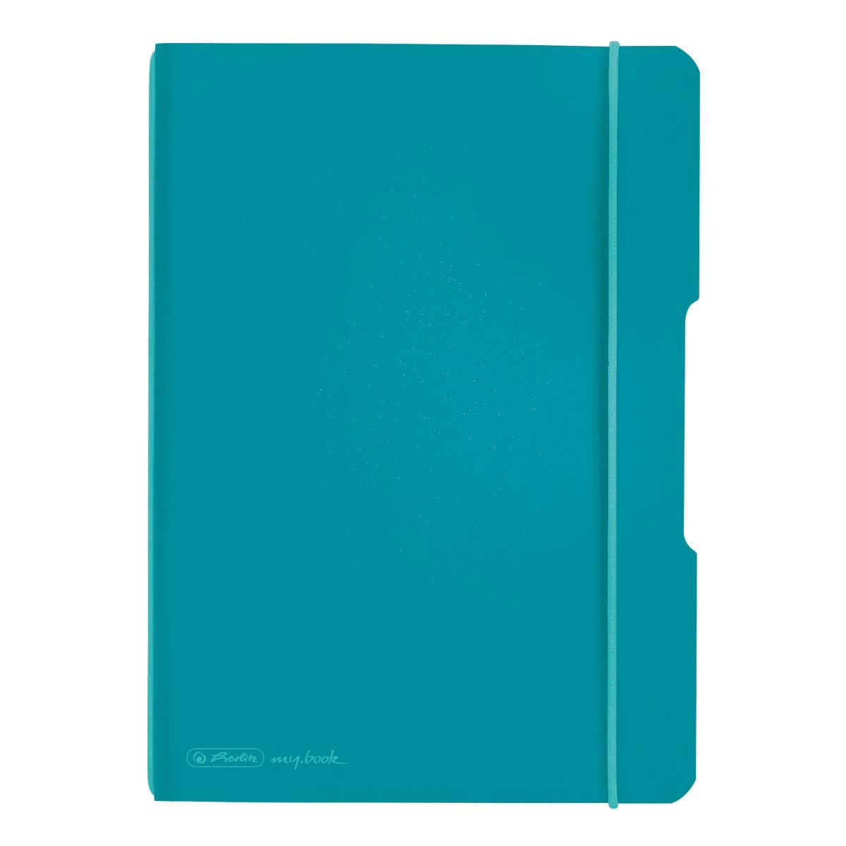 Herlitz Flex notebook, polypropylene, A5, 40 sheets, squared, caribbean turquoise