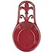 Home Basics Cast Iron Fleur De Lis Spoon Rest (Red)