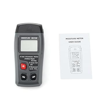 Medidor digital de humedad de madera, detector de humedad de ...