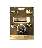 PNY Turbo Attaché 64GB USB 3.0 Flash Drive - P-FD64GTBAT2-GE