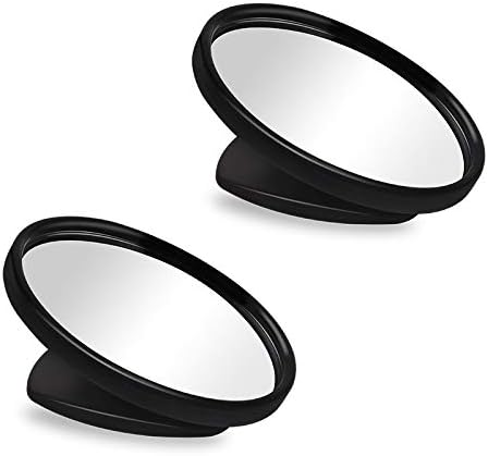 Retroviseur De Surveillance Pour Bebe Besfan Miroir Voiture Bebe Siege Arriere Miroir 2pcs Pare Soleil Voitur Large Convexe En Verre Incassable Sangles Elastiques Reglables Avez Rotation 360 Miroirs Auto Bebes Bebe Et Puericulture