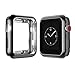 Tech Express 6 Chrome Bumpers for Apple Watch (iWatch Cover) Protective Case Shockproof Ultra Thin Rugged Flexible Rose Gold, Gold, Black, Silver, Red, Gray [TPU Gel] Lot of 6 Chrome (44mm)