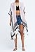 Moss Rose Women's Beach Cover up Swimsuit Kimono with Bohemian Floral Print, Loose Casual Resort Wear