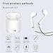 Bluetooth Headphones,Microphone HD Wireless Earphone in-Ear Sports Mini with Charging bin Earphones Headset,Wireless Earbuds for PC, iOS All Smartphonesthumb 3
