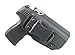 Fierce Defender IWB Kydex Holster Sig P365 Winter Warrior Series -Made in USA- (Black)