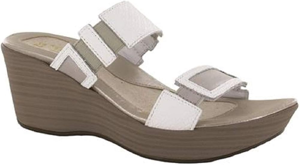 naot white sandals
