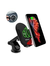 Maxjoy   Cargador de coche inalámbrico rápido Qi para iPhone X   8 8 Plus Samsung Galaxy S9 S9 Plus Note 8 5 (10 W)