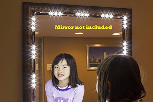 Make Up Mirror LED Light For Vanity Miror Great or Makeup Including UL Power Supply Eco Series
