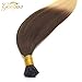 Googoo 16-22 inches Straight I Tip Remy Fusion Human Hair Extensions 1g/strands 50g Per Set
