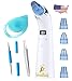 Blackhead Remover Vacuum Pore/Acne Cleaner Comedo Suction, LED display, USB rechargable with Bonus Blackhead Tweezer Set and Silicone Face Brush primary