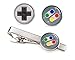 SNES Nintendo Tie Clip, Super Nintendo Controller Cufflinks, Gaming Jewelry, NES Cuff Links, Legend of Zelda Mario Brothers Retro Gifts