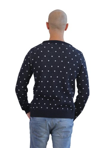 Christmas Novelty Reindeer Fairisle Snowflake Knitted Xmas Jumper Sweater - Image 5