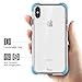 iPhone X Case, iPhone X Edition Case, Yesgo iPhone 10 Case Cover Crystal Shock-Absorption Soft TPU Bumper and Anti-Scratch Ultra Clear Slim Case for Apple iPhone X - Light Blue