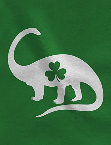 Irish Dinosaur Clover St. Patrick's Day Gift Toddler/Infant Kids T-Shirt 5/6 Green